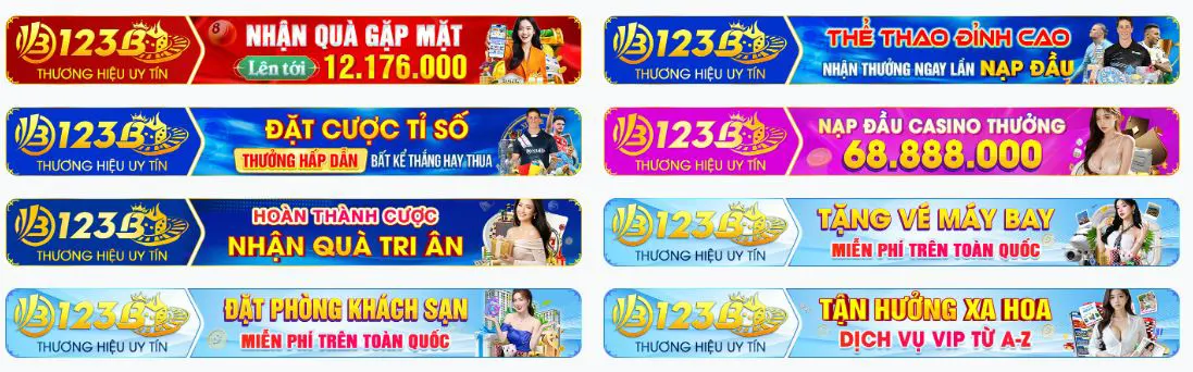 Khuyến mãi nổi bật của 123B